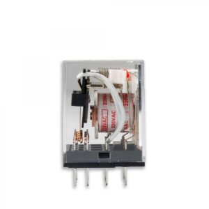 Промежуточное реле JZX-22F (D) 24 VAC (220V) 3 перемычки